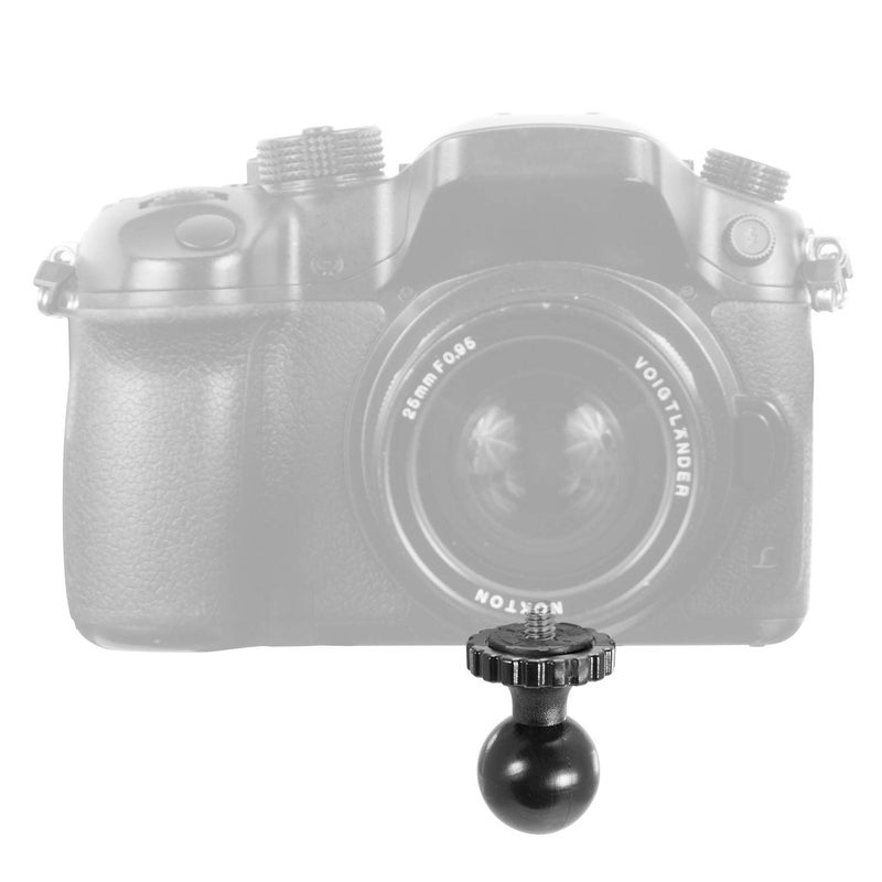 iBOLT 25mm / 1 inch Ball to Â¼ 20 Camera Screw Mount Adapter - for All Industry Standard 1 inch / 25 mm mounts - Image 2